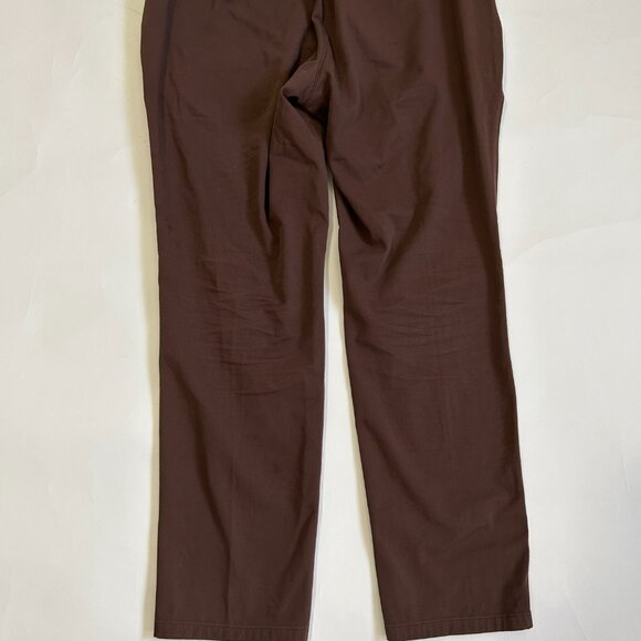 Everlane Uniform Performance Pants Mens 34 x 28 Slim Fit Brown Stretch Preppy - Picture 11 of 12